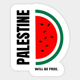 Palestine Will Be Free Sticker